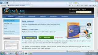 Text Speaker  Turn Text Documents Into MP3 Audio [upl. by Eachern]