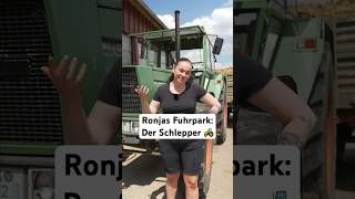 Hoftour bei Ronja der Schlepper Bulldog Traktor shorts hunderthektarheimat [upl. by Kirsti]