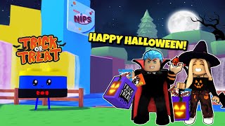 SAVE THE HALLOWEEN  ROBLOX  TRICK OR TREAT with NIPS [upl. by Eirameinna]