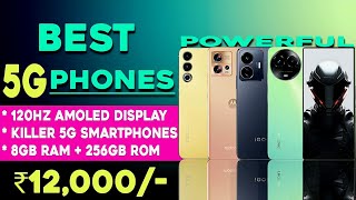 Best 5G Smartphone Under 12000 in 2024  120hZ sAmoled Display 8GB Ram  Best 5G phone under 12000 [upl. by Andel]