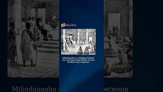 UPSC PYQ  History  1997  Milindapanho Dialogue between King Menander and Buddhist Monk Nagasena [upl. by Yhtommit]