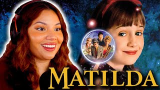 MATILDA 1996 FIRST TIME WATCHING MOVIE I HAD NO IDEA WHAT TO EXPECT ACTRESS REACTS [upl. by Ynatsed]