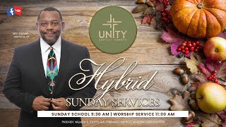 Unity Baptist Church  Morning Worship 1100 am  Rev Welton Brown Jr  October 31 2021 [upl. by Damita]