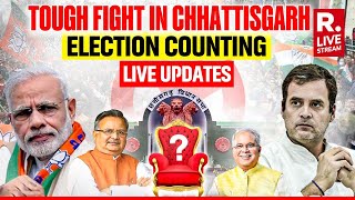 Chhattisgarh Election Results 2023 LIVE BJP Proves Exit Polls Wrong Takes Big Lead In Chhattisgarh [upl. by Huston]