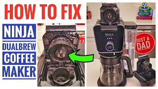 How To Fix Ninja DualBrew Pro Coffee Maker Coffee Grounds in Coffee with KCup [upl. by Ezmeralda]