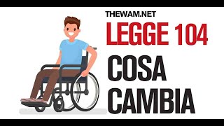 ♿ LEGGE 104 Cambiamenti per Permessi e Congedi [upl. by Kilmarx889]