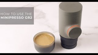 How To Use The Minipresso GR2 [upl. by Flowers663]