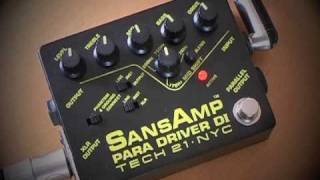 Tech 21 SansAmp PARA DRIVER DI Acoustic guitar [upl. by Destinee689]