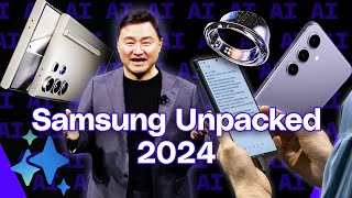 Samsung Galaxy Unpacked 2024 in 12 minutes [upl. by Ellehcar]