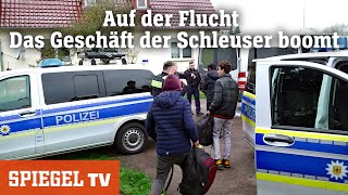 Auf der Flucht Das Geschäft der Schleuser boomt  SPIEGEL TV [upl. by Tham668]