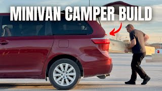 The PERFECT Minivan Camper Floor on a BUDGET [upl. by Zailer]