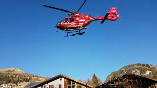 Aiut Alpin Dolomites H 135 T3  World Cup Val Gardena [upl. by Samuele805]