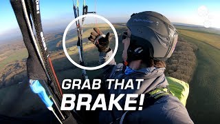 Paraglider Control Grab that brake [upl. by Jane]