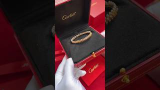 Unboxing Video P 13  Clash de Cartier Bracelet Rose Gold Medium model [upl. by Atinot107]