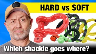 4X4 steel shackle Vs soft shackle  definitive guide to safe recovery  Auto Expert John Cadogan [upl. by Rabin952]