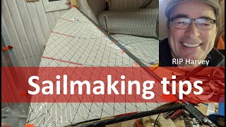 Sailmaking tips [upl. by Dadelos359]