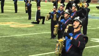 2015 Edwardsburg High School Marching Band MultiCam MCBA State Championships [upl. by Nosnhoj]