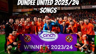 Dundee United 202324 songs [upl. by Delanie669]