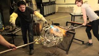 Glass Blowing  Behind the Scenes with John Pomp [upl. by Eenalem25]