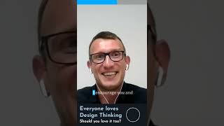 🔴 LIVE EVENT HIGHLIGHT 🔴 Everyone Loves Design Thinking Should You Love It Too designthinking [upl. by Edmunda321]