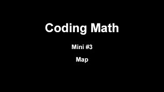 Coding Math Mini 3 Map [upl. by Ahsak188]