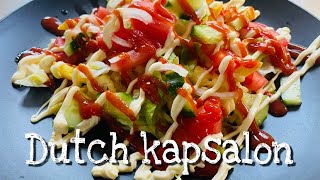 Easy Fastfood  Kebab Recipe  Dutch Style Kapsalon  Best Snack Food [upl. by Tabbie]