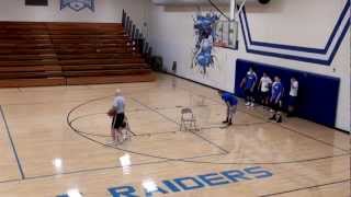 Flex Offense Drills  Shooting Drill  Screen the Screener [upl. by Inglebert]