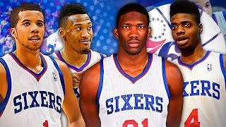 Rebuilding the Trust the Process 76ers from 2015 [upl. by Ehc456]