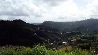 View from the Mountains around Orocovis PR [upl. by Ahsiekan]