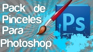 Pack de pinceles para Photoshop  Como instalar pinceles [upl. by Devinne]