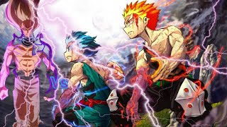 Midoriya Last Smash He Gives Bakugou One For All Deku amp Bakugou Vs Nine [upl. by Ellenuahs]