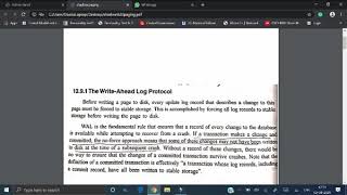 Write Ahead Log Protocol [upl. by Sorac]