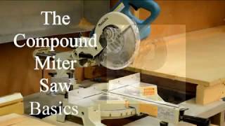 Chop saw Basics [upl. by Htebilil]