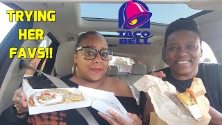 AFRAID TO TRY BIG WIZS FAVORITE TACO BELL HACKS TACO BELL MUKBANG [upl. by Glynda]