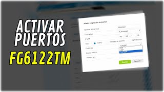 Abrir puertos en módem TELMEX Sercomm FG6122TM  TUTORIAL 2024 [upl. by Ail]
