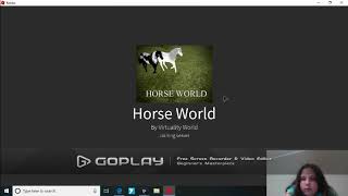 How to join a group on Horse World Roblox [upl. by Aracaj833]