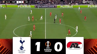 Tottenham vs AZ Alkmaar 10  UEFA Europa League 202425  Match Highlights [upl. by Ivon]