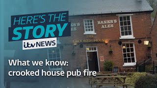 What we know Crooked house pub fire  ITV News [upl. by Varion964]