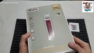 Wahl Detailer cordless Li Unboxing Die neuere Version der kabelgebundenen Legende [upl. by Ardnasac856]