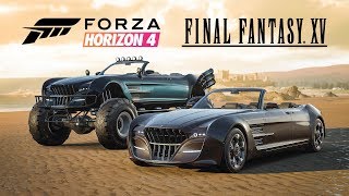 Forza Horizon 4  Final Fantasy XV Regalia Models [upl. by Bausch]