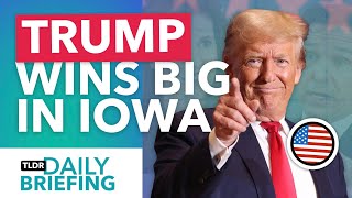 Donald Trump Wins Iowa What Next [upl. by Ilke]