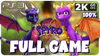 Legend of Spyro Dawn of the Dragon PS3  FULL GAME Longplay 100 1440p60 Walkthrough NC [upl. by Katzman]