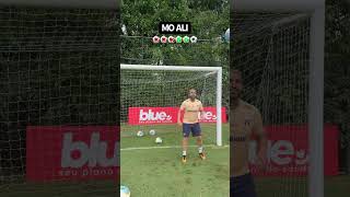 Backward header crossbar challenge vs Lucas Moura amp Antonio 🔥 [upl. by Cecilia]