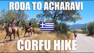 Hiking from Roda to Acharavi  Inside Corfu 2022 [upl. by Earazed]