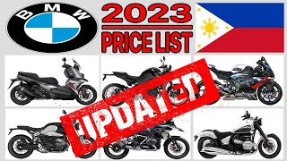 BMW Motorcycle Price List In The Philippines 2023 UPDATED [upl. by Nnorahs]