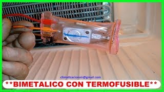 🌍✔ TERMO FUSIBLE Y BIMETAL PARA DESCONGELAMIENTO DE HELADERA CON FREEZER [upl. by Penelope596]