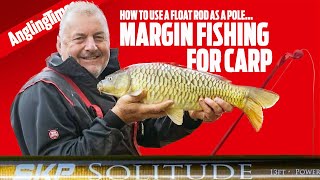 Margin float fishing for carpwith one strong rod [upl. by Barbey827]