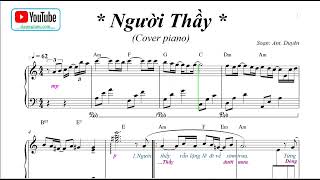 Người Thầy  sheet piano Demo [upl. by Grounds]