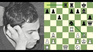 Mikhail Tals Hit Combo  Tal x Ljubomir Ljubojevic 1973 [upl. by Donoghue]