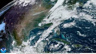 CONUS Oct 01 2024  24 Hour Timelapse [upl. by Verile]